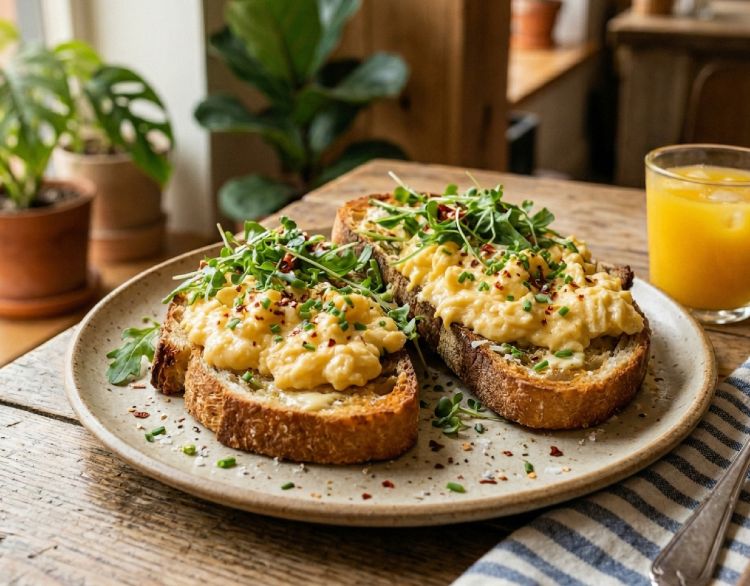 Resep roti bakar telur enak ini dibuat dalam 10 menit, cocok untuk yang bosan sarapan nasi