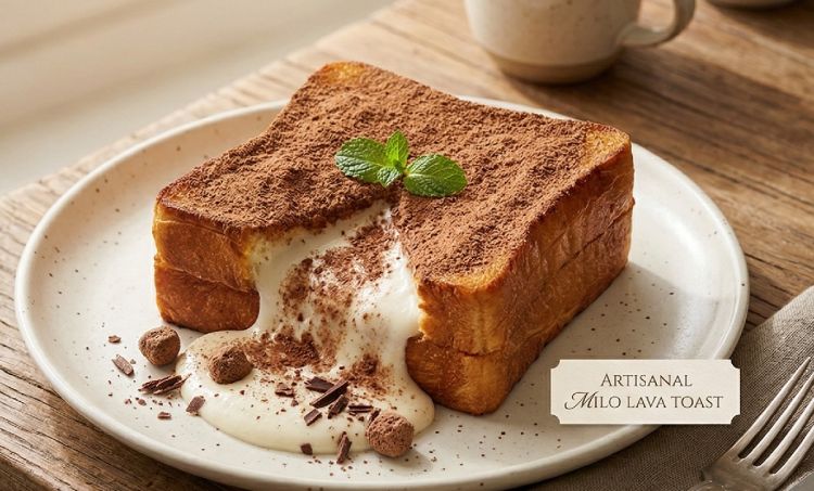 Ingin sesuatu yang manis dan mewah ala kafe? Coba resep Milo lava toast yang viral di TikTok, ternyata cara membuatnya mudah
