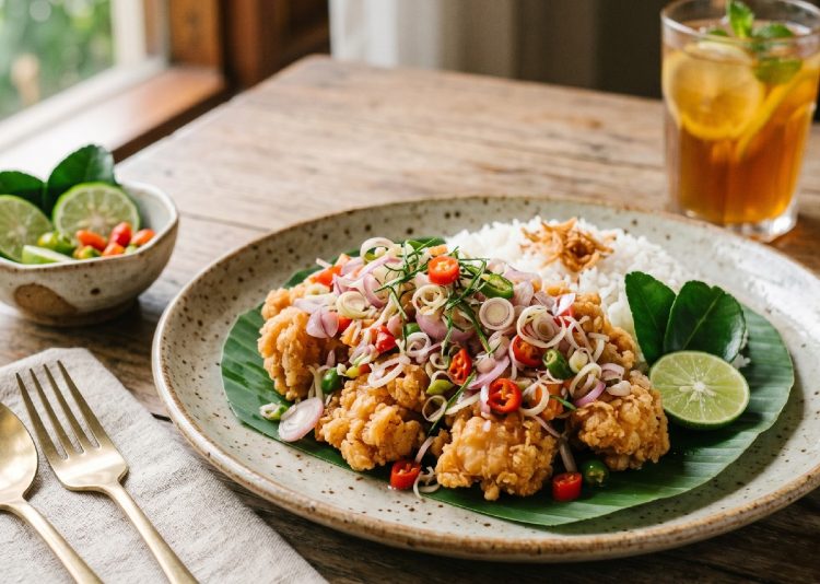 Resep ayam sambal matah yang segar dan dapat memulihkan tenaga, cara memasaknya pun mudah