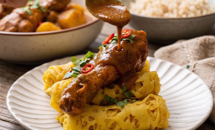 Bosan dengan olahan ayam yang itu-itu saja? Yuk coba resep kari ayam roti jala ini, ternyata mudah