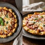 Cara olah roti tawar yang mau kaladuarsa jadi masakan lezat, yuk coba resep pizza teflon simpel ini